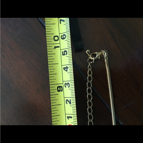 Vintage Aqua Blue Teardrop Lucite Necklace - Picture 5 of 6